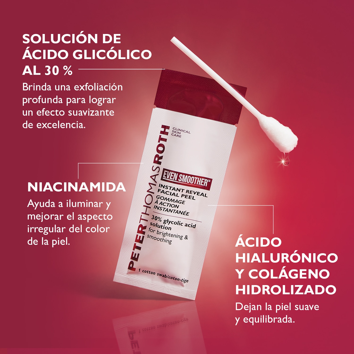 EVEN SMOOTHER INSTANT REVEAL FACIAL PEEL (PEELING FACIAL INSTANTÁNEO)